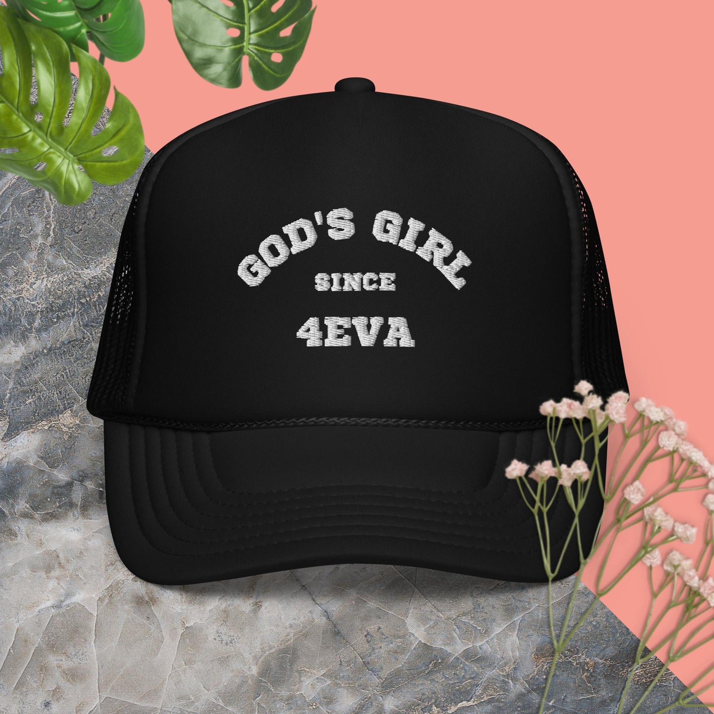 GODS GIRL TRUKER HAT